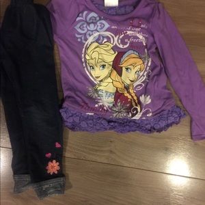 Disney  anna and Elsa outfit